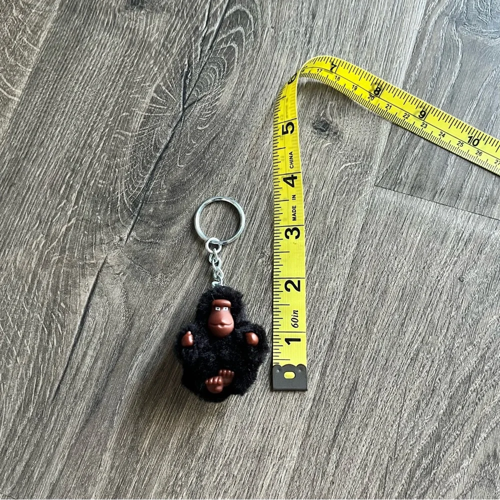 Kipling Daniel Black Gorilla Keychain